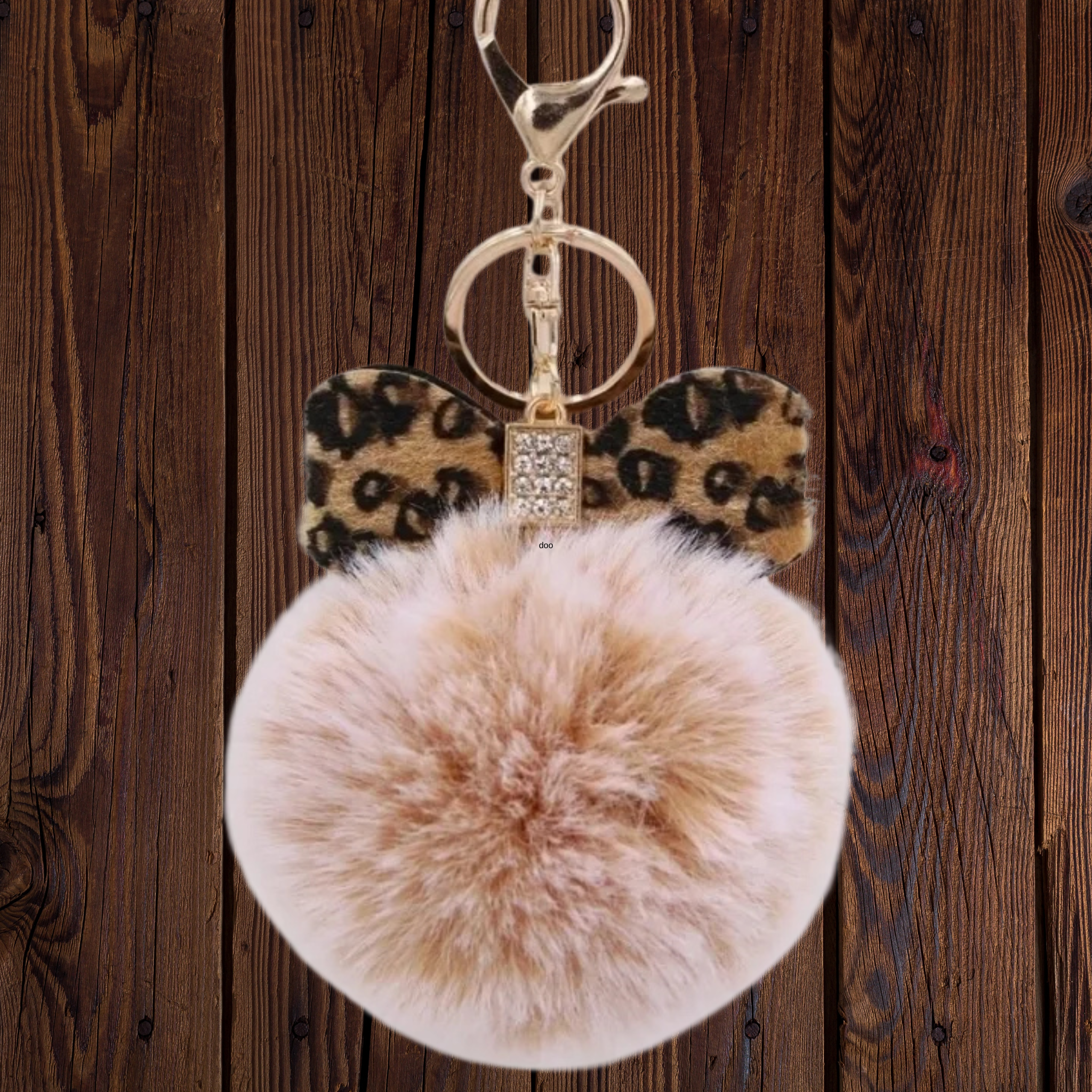 Pom Pom Keychain