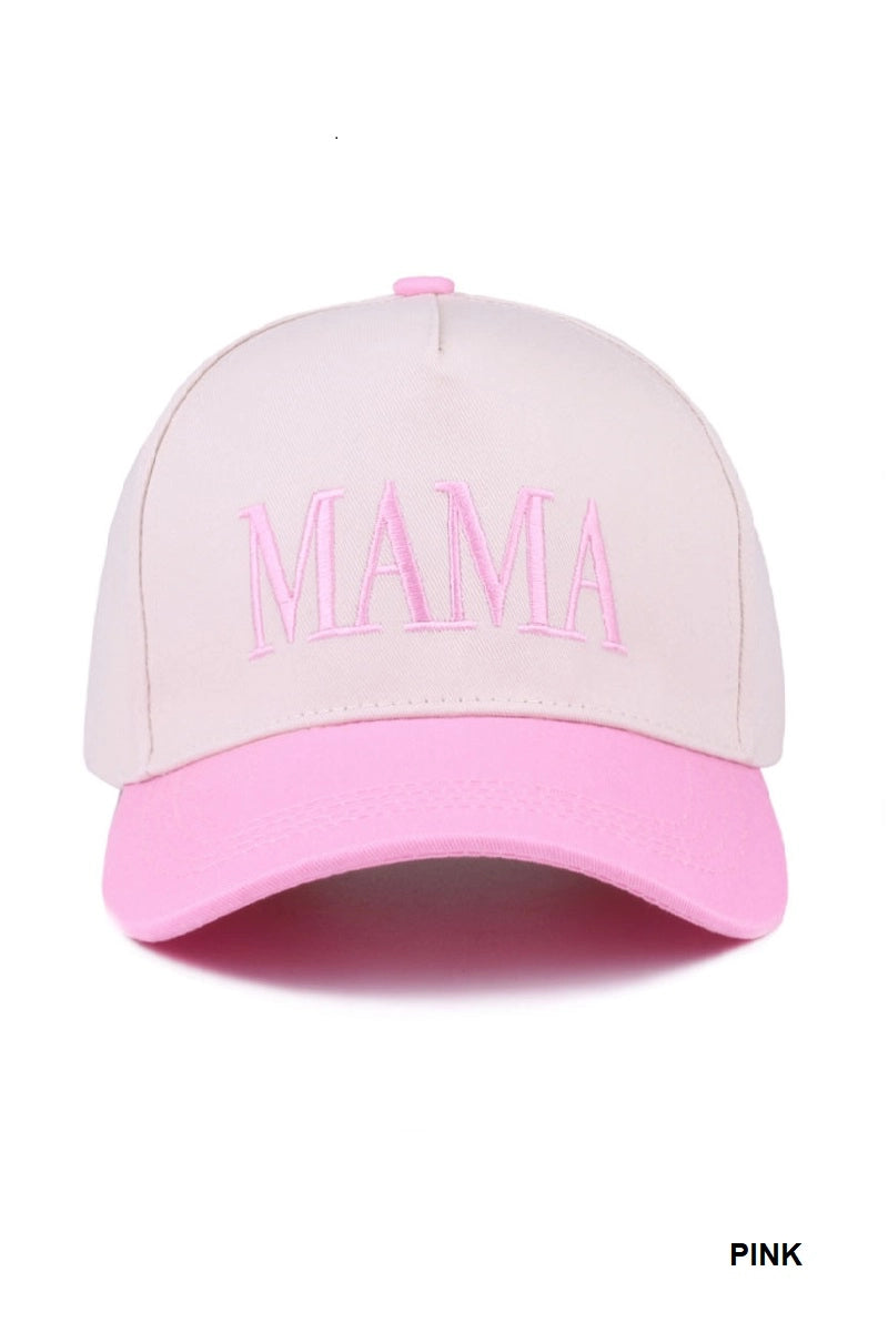 Light Pink "MAMA" Hat