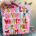 Simply Having a Wonderful Christmas Time Tee